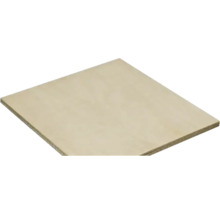 Panneau contreplaqué en peuplier avec une surface lisse.