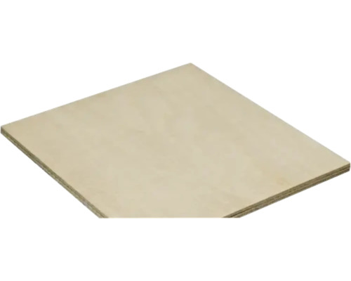 Panneau contreplaqué en peuplier avec une surface lisse.