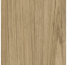 Surface à l'aspect chêne avec un veinage de bois naturel.