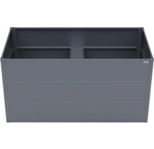 Carré potager surélevé en métal de Weka.