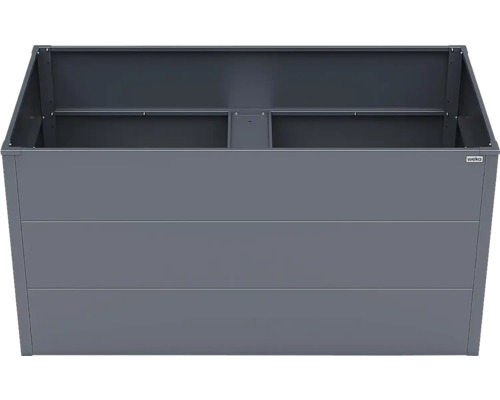 Carré potager surélevé en métal de Weka.