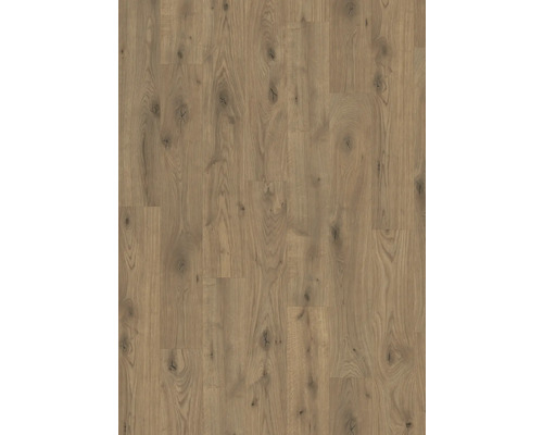 Bodenbelag in Holzoptik mit natürlicher Maserung und Astlöchern.