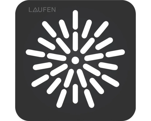 Logo Laufen et symbole pour fonction balnéo