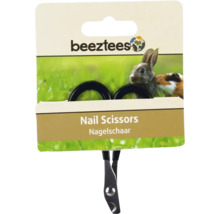 Beeztees Krallenschere für Kleintiere wie Kaninchen und Meerschweinchen mit schwarzen Griffen.