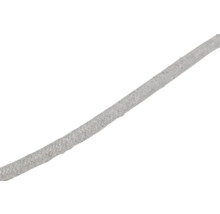 Corde tressée de couleur gris clair