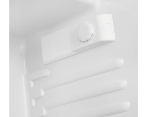 Régulateur de température interne pour réfrigérateur avec bouton rotatif numéroté.