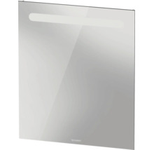 Quadratischer Duravit Wandspiegel mit integrierter LED Beleuchtung für das Badezimmer