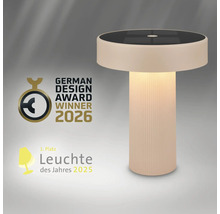 Lampe de table cylindrique, lauréat du German Design Award 2026 et 1ère place Luminaire de l'année 2025.
