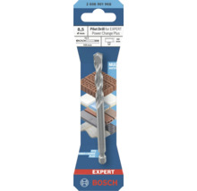 Foret de centrage Bosch Expert pour Power Change Plus, diamètre 8,5 millimètres, longueur 105 millimètres, carbure pour divers matériaux.