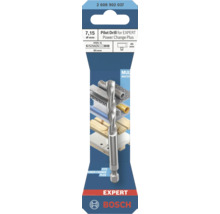 Foret de centrage Bosch HSS-G, diamètre 7,15 millimètres, longueur 85 millimètres, pour EXPERT Power Change Plus, divers matériaux, Bosch Logo.