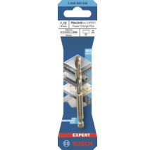 Foret de centrage Bosch HSS-Co Expert Power Change Plus, diamètre 7,15 millimètres, longueur 85 millimètres, multi-matériaux, Bosch Logo.