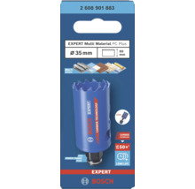 Scie-cloche Bosch Expert Multi Material PC Plus, diamètre 35 millimètres, longueur utile 60 millimètres, technologie Carbide, Bosch Logo.