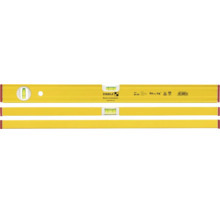 Stabila Wasserwaage Typ 80 AS mit 60 Zentimeter Länge, zwei Libellen und Stabila Logo.