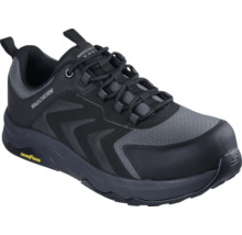 Skechers Sicherheitsschuh mit Goodyear-Sohle und Schnürung.