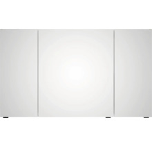 Armoire de toilette à trois portes pour la salle de bains avec poignées étroites