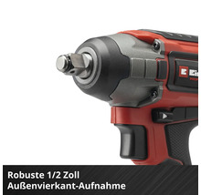 Einhell Schlagschrauber mit robuster 1/2 Zoll Außenvierkant-Aufnahme.