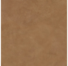 Carreau en grès cérame aspect pierre marron avec surface mate pour mur et sol.