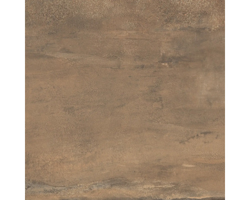 Feinsteinzeugfliese in Rostoptik mit matter Oberfläche für Wand und Boden.