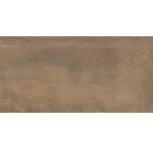 Bodenfliese oder Wandfliese in Steinoptik mit strukturierter, verwitterter Oberfläche und Rost-Effekt.