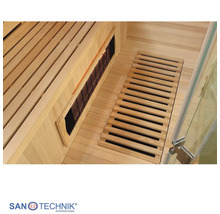 Infrarotkabine Sanotechnik Deluxe 150x150x200 cm