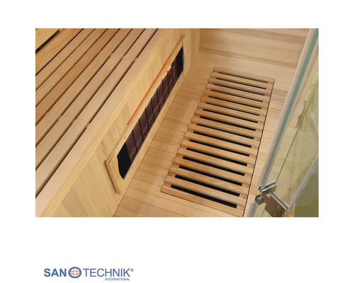 Infrarotkabine Sanotechnik Deluxe 150x150x200 cm