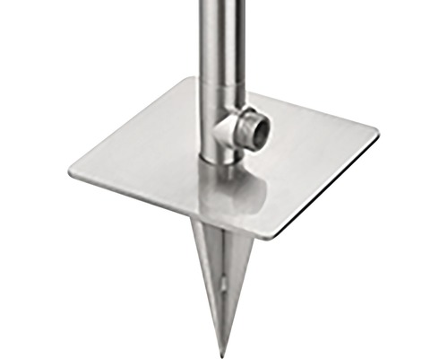 Metall Erdspieß mit Anschlussmuffe