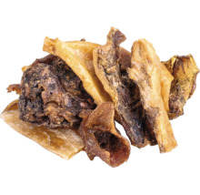 Friandises de viande séchée pour chiens, snacks à mâcher au bœuf.