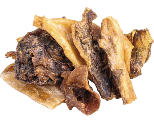 Friandises de viande séchée pour chiens, snacks à mâcher au bœuf.