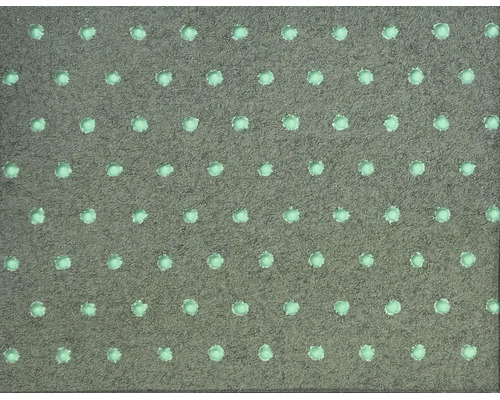 Structure de surface d une membrane de toiture avec un motif régulier de petits points circulaires.