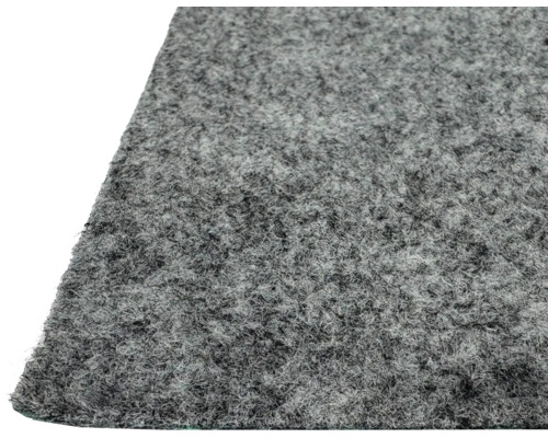 Feutre gris avec texture chinée.
