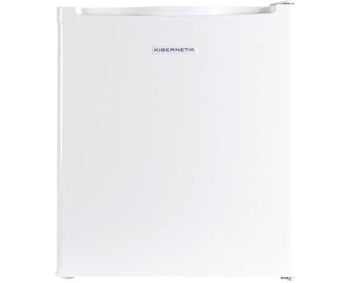 Kibernetik Mini-Kühlschrank, weiss, Frontansicht.