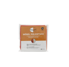 Chiffon de polissage pour meubles Renuwell, lot de 4 en 100 pour cent coton, pour toutes surfaces, textiles testés pour les substances nocives.