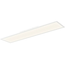Schlankes, rechteckiges LED-Panel für die Decken- oder Wandmontage.