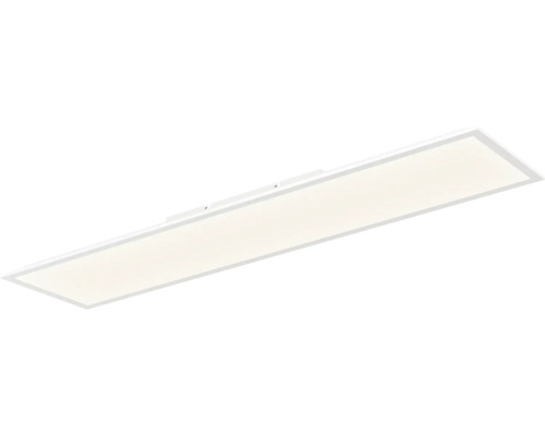 Schlankes, rechteckiges LED-Panel für die Decken- oder Wandmontage.