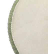 Fourrure synthétique Romance Shape sauge lavable 55x80 cm