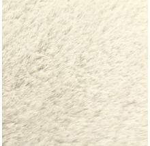 Detailaufnahme der weichen Oberfläche eines Webpelzes aus Kunstfaser.