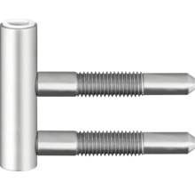 Einschraubband aus Metall mit zwei Gewindebolzen