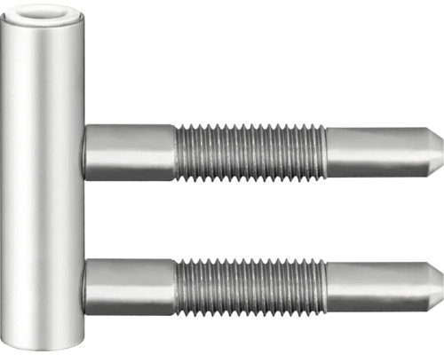 Einschraubband aus Metall mit zwei Gewindebolzen