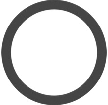 Bague d'étanchéité plate pour systèmes sanitaires ou de tuyauterie.