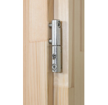 Gartenhaus Palmako Helena 18,6 m² inkl. Fussboden und Vordach 608 x 554 cm natur