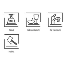 Fixmass HPL Kompaktplatte Braun 1600 x 600 x 6mm