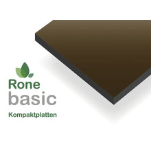 Fixmass HPL Kompaktplatte Braun 1600 x 600 x 6mm