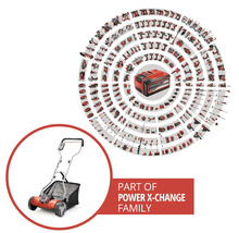 Tondeuse manuelle sans fil Einhell Power-X-Change GE-HM 18/38 Li sans batterie ni chargeur