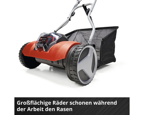 Tondeuse manuelle sans fil Einhell Power-X-Change GE-HM 18/38 Li sans batterie ni chargeur