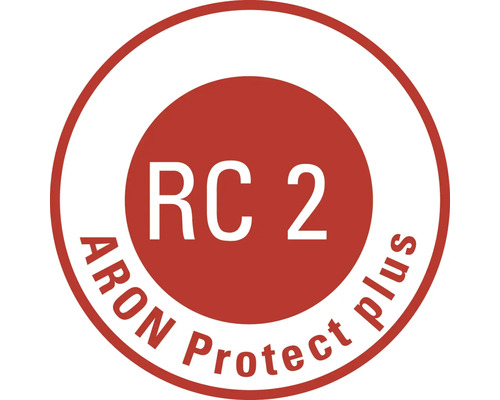 Label Aron Protect plus pour classe de résistance 2 contre les effractions