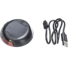 Veilleuse LED ronde avec interrupteur marche arrêt et câble de charge USB