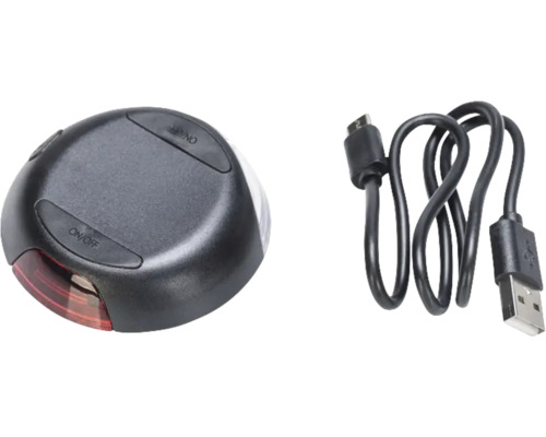 Veilleuse LED ronde avec interrupteur marche arrêt et câble de charge USB