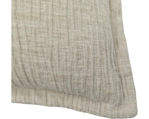 Strukturierter Zierkissenbezug mit feiner Weboptik aus Textil