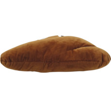 Coussin de canapé marron en matière douce
