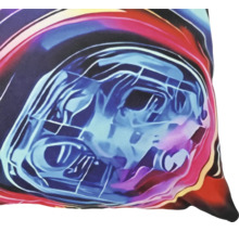 Coussin décoratif avec design moderne abstrait et motif graphique